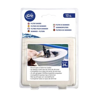 Filtr siatka do skimmera basenowego 10 sztuk GRE