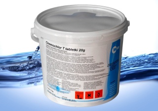 Tabletki do basenu chlorowe 20 gr 3 kg Bassau