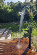 Prysznic ogrodowy basenowy solarny 18 L GRE
