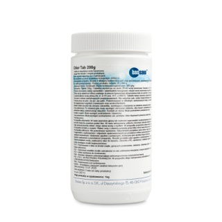 Tabletki do basenu chlorowe 200 gr Bassau