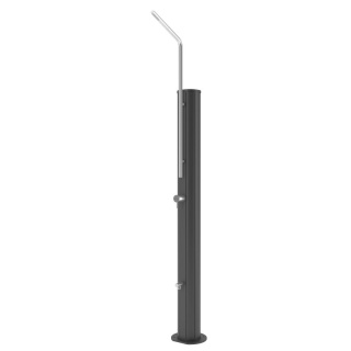 Prysznic ogrodowy basenowy solarny 30 L aluminium GRE
