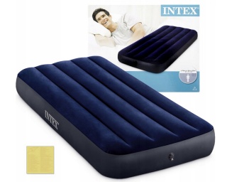 Materac welurowy 191x76x25 cm INTEX