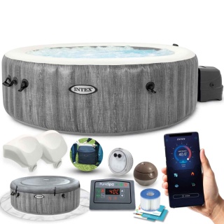 Dmuchane SPA z hydromasażem 196x71 cm 4 os. INTEX 28440