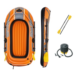 Ponton Hydro-Force Set 188 x 98 cm wiosła + pompka Bestway 61062
