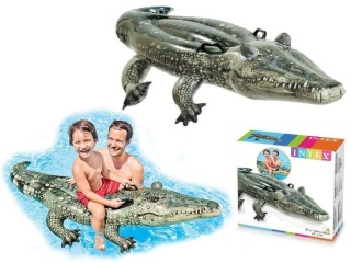 Aligator dmuchany do pływania 170 x 86 cm INTEX 57551 INTEX