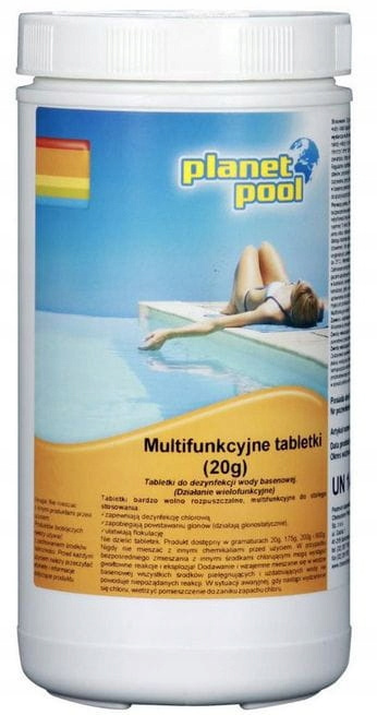 Tabletki Multifunkcyjne 25 x 20g - 0,5kg