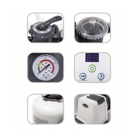 Piaskowa pompa z generatorem chloru INTEX 26680