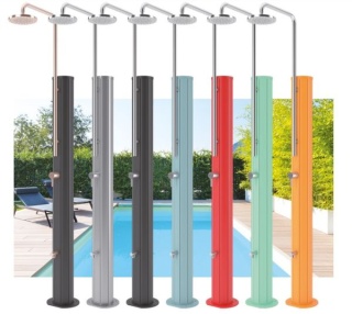 Prysznic ogrodowy basenowy solarny 30 l Astralpool 74052CL156