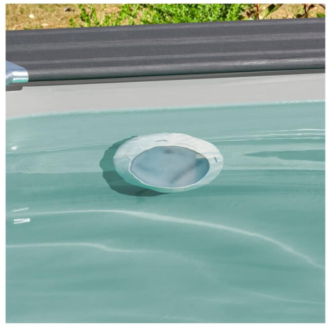 Basen ogrodowy kompozytowy 664x386x124cm GRE