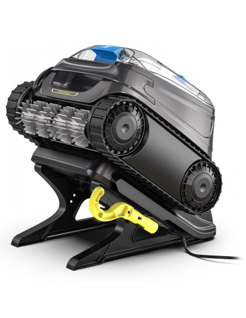Bezprzewodowy odkurzacz basenowy ZODIAC CNX-Li 52 iQ FREEDOM czyści dno, ściany i linię wody