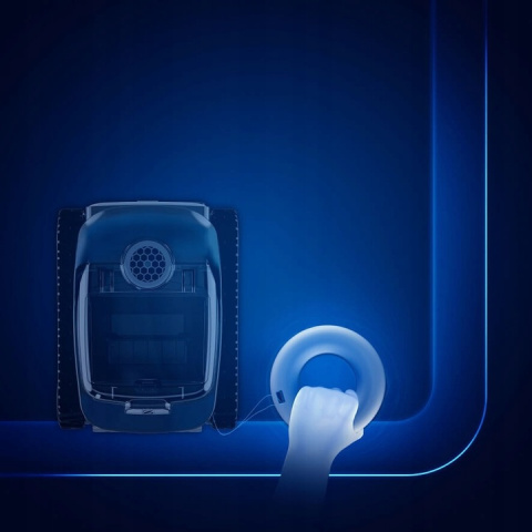 Bezprzewodowy automatyczny odkurzacz basenowy ZODIAC PIXEL czyści dno