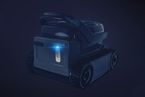 Bezprzewodowy automatyczny odkurzacz basenowy ZODIAC PIXEL czyści dno