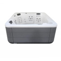 Wanna z hydromasażem jacuzzi spa ogrodowe 216x216x90 cm baia white + Audio 2.0 Astralpool