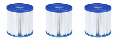 Wkład filtrujący filtr do pomp basenowych 1136l/h 3 sztuki Exit