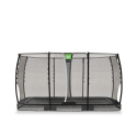 Trampolina naziemna Allure Classic 214x366cm czarna Exit Trampolina naziemna Allure Classic 214x366cm czarna Exit