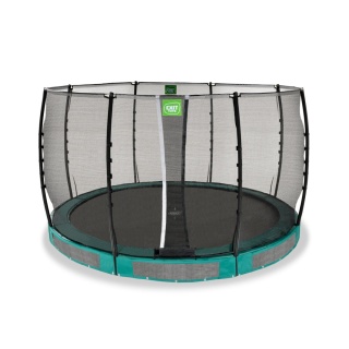 Trampolina naziemna Allure Classic ø366cm zielona Exit