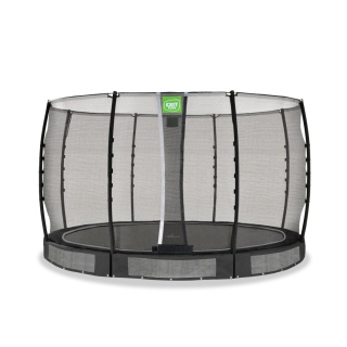 Trampolina naziemna Allure Classic ø366cm czarna Exit