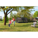 Trampolina naziemna Allure Premium 244x427cm czarna Exit Trampolina naziemna Allure Premium 244x427cm czarna Exit
