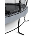 Trampolina ogrodowa Premium ø253cm z siatką zabezpieczającą szara Exit Trampolina ogrodowa Premium ø253cm z siatką zabezpieczającą szara Exit