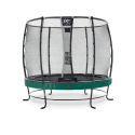 Trampolina ogrodowa Premium ø253cm z siatką zabezpieczającą zielona Exit