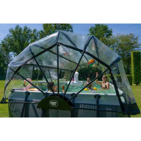 Kopuła basenowa 540x250 cm Exit