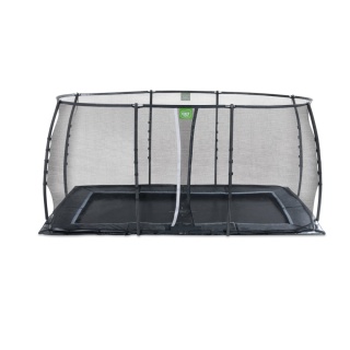 Trampolina naziemna Dynamic ø244x427cm z siatką zabezpieczającą Exit