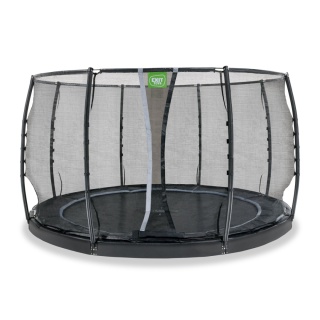 Trampolina naziemna Dynamic ø366cm z siatką zabezpieczającą Exit