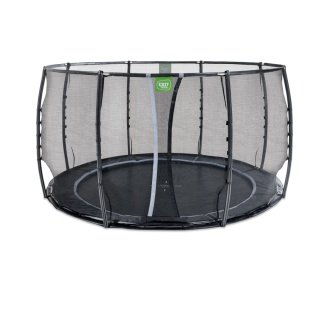 Trampolina naziemna Dynamic ø366cm z siatką zabezpieczającą Exit