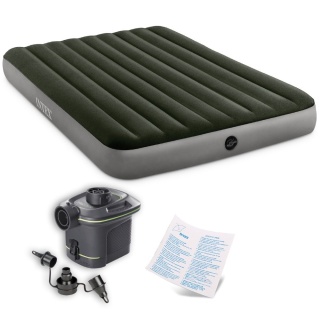 Materac dmuchany z wbudowaną pompką nożną INTEX 64763 INTEX