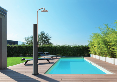 Prysznic ogrodowy basenowy solarny 30 l Astralpool 74052CL156