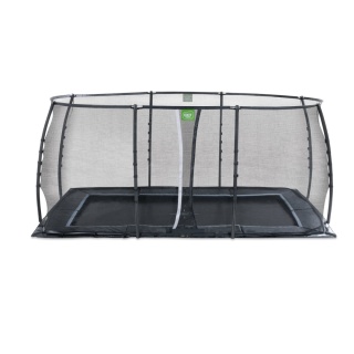 Trampolina naziemna Dynamic ø275x458cm z siatką zabezpieczającą Exit