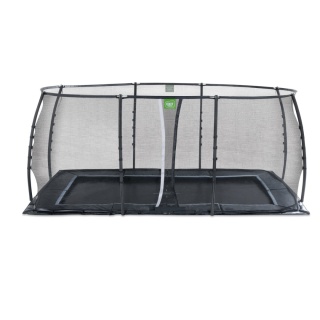 Trampolina naziemna Dynamic ø305x519cm z siatką zabezpieczającą Exit