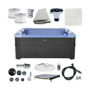 Wanna spa z hydromasażem 160x65 cm Sapphire 6 osobowe mSpa