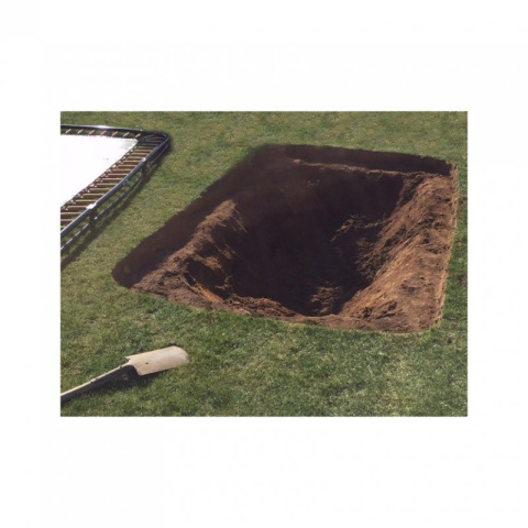 Trampolina naziemna sportowa Dynamic 244x427cm Exit