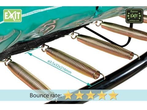 Trampolina naziemna sportowa Dynamic 305x519 Exit