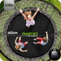 Trampolina ogrodowa 15ft/465cm z siatką wewnętrzną i drabinką Neo-Sport