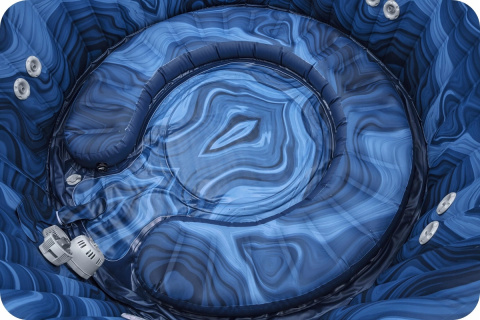 Dmuchane SPA Lay-Z Santorini Pro 7 osobowe Bestway 6001T