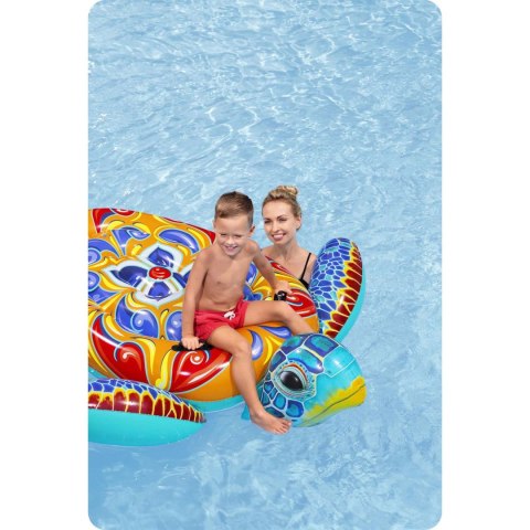Dmuchany materac do pływania żółw 186 x 168 cm Bestway 41523