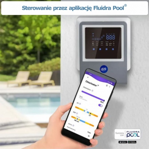 Generator Chloru i regulacja PH ( do 60.000 l ) GRE