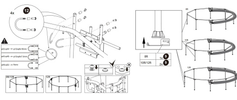 Kopuła basenowa 488 cm Exit