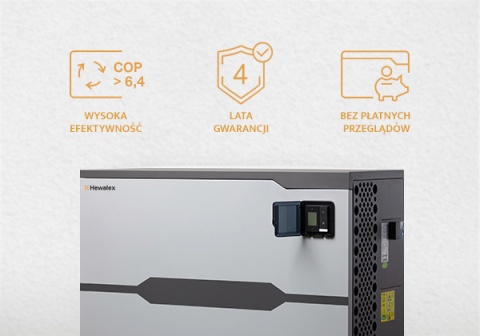 Pompa ciepła do basenu inwerterowa 17,8 KW (do 80 000 l) Hewalex