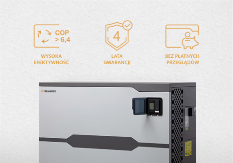 Pompa ciepła do basenu inwerterowa 7,1 KW (do 25 000 l) Hewalex