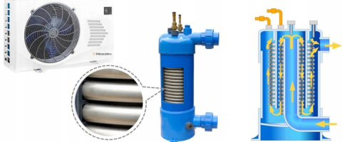 Pompa ciepła do basenu inwerterowa 9 KW (do 40 000 l) Hewalex
