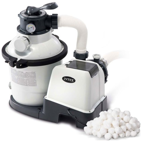 Pompa filtrująca piaskowa + kulki filtracyjne 5700 l/h INTEX 26644