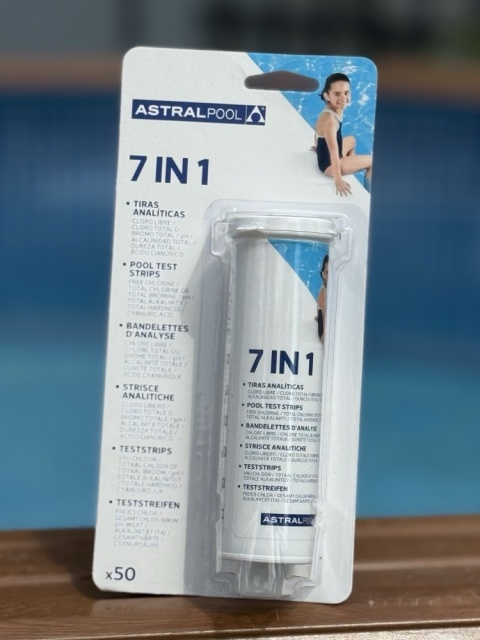 Tester Basenowy 7w1 Chlor,ph, twardość, alkaiczność Astralpool
