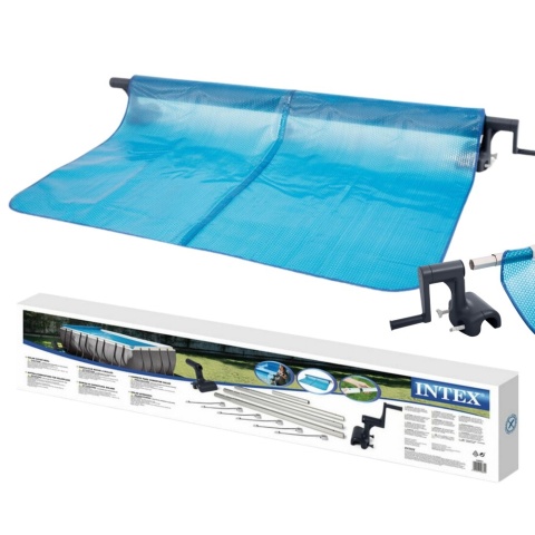 Zwijarka do folii solarnej do basenów stelażowych 274 - 488 cm INTEX 28051