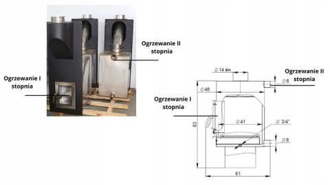 Balia ogrodowa Elite 200 hot