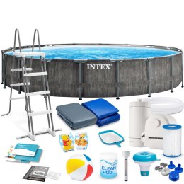 Basen ogrodowy stelażowy 549 x 122 cm 18w1 INTEX 26744