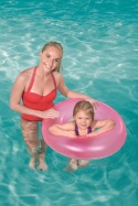 Koło plażowe do pływania dla dzieci 76 cm Bestway 36024 różowy
