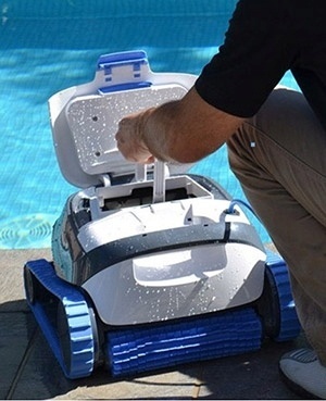 Odkurzacz Basenowy Automatyczny S200 Dno Ściany linia wody Dolphin